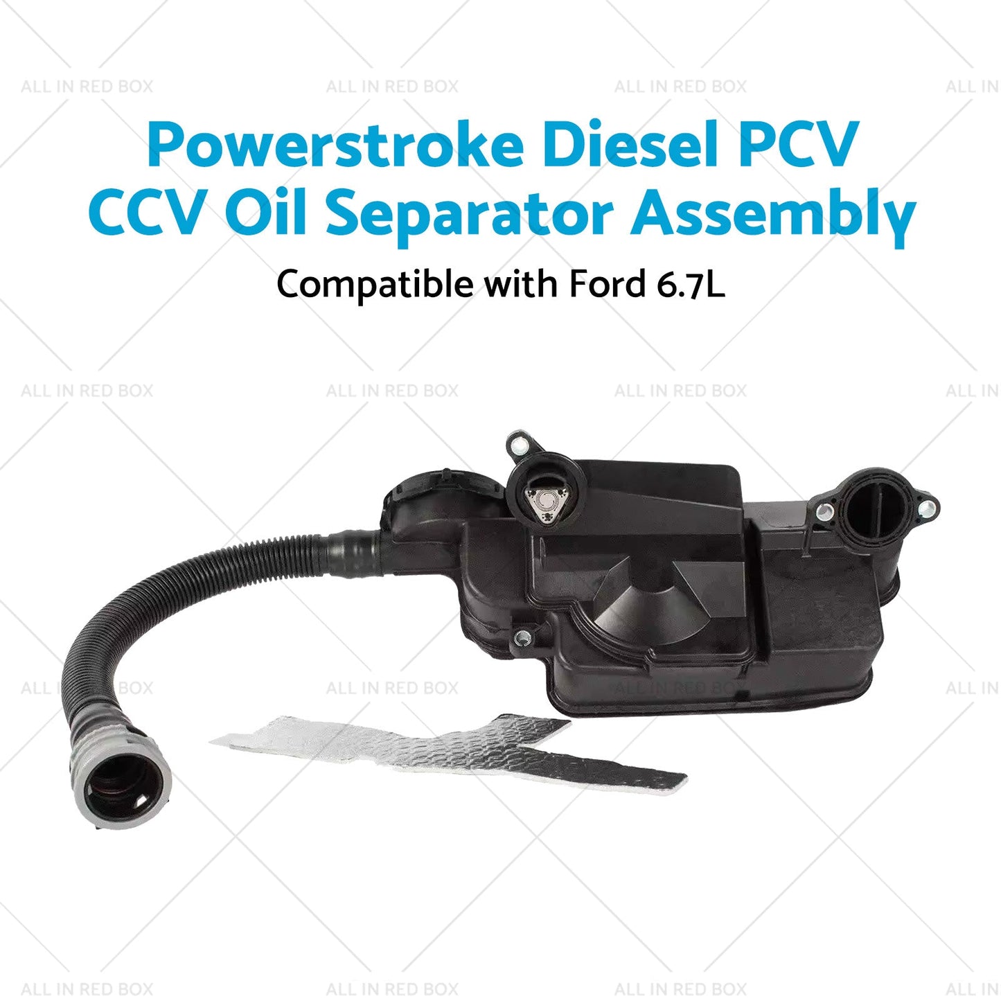Powerstroke Diesel PCV CCV Oil Separator Assembly Suitable for 11-16 Ford 6. 7L-3