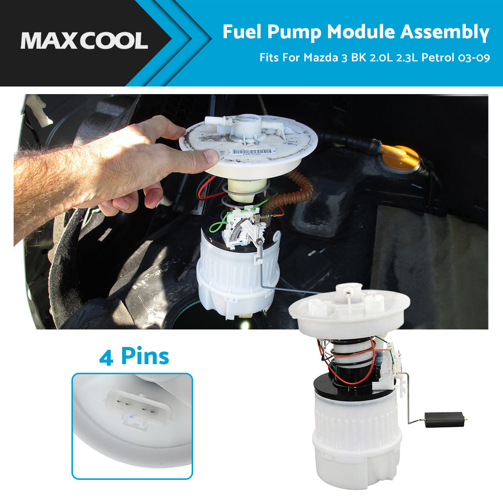 Fuel Pump Module Assembly Fits For Mazda 3 BK 2. 0L 2. 3L Petrol 03-09-4