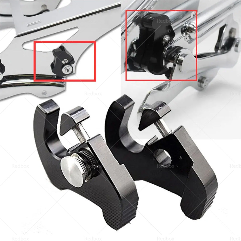 Quick Release Backrest Mounting Kit Suitable For Harley Sissy Bar Luggage Rack-3