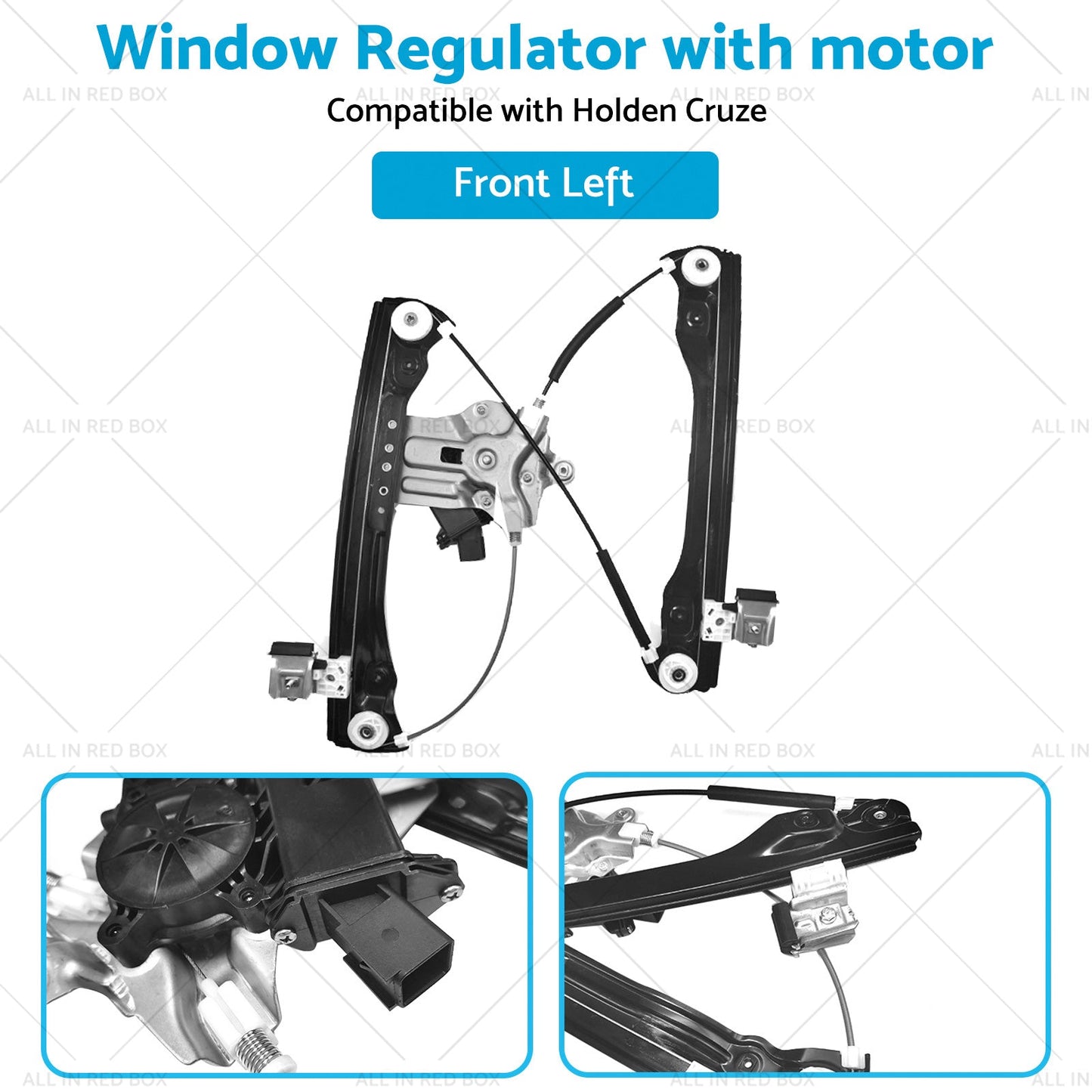 Front Left Window Regulator With Motor 7Pin Suitablefor Holden Cruze JG JH 09-16-4