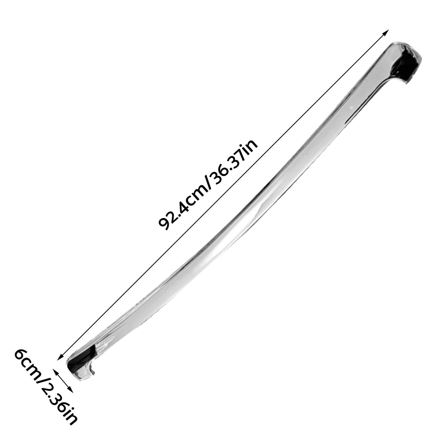 Front Grill Bonnet Mould Hood Chrome Suitable for Toyota Land Cruiser Prado 150-4