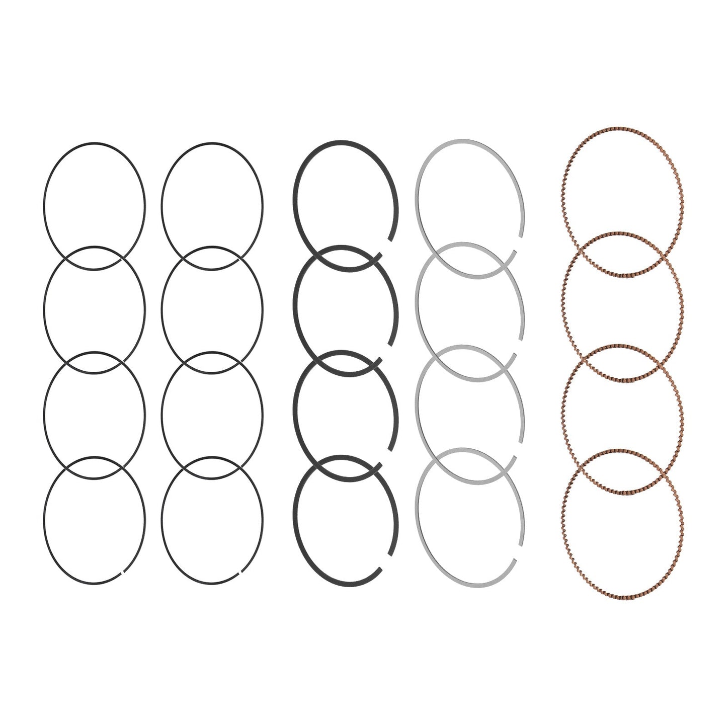 Engine Piston Rings Suitablefor Mini Cooper Countryman Paceman 06-16 11257566479-1