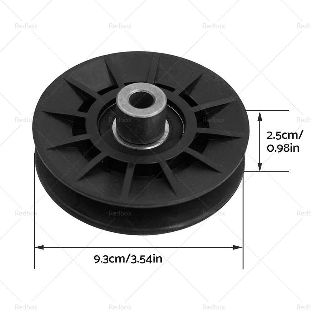 Flat Idler Pulley For Husqvarna Mowers YTH2242TF YTH2242TDRF M17538H 194327-2
