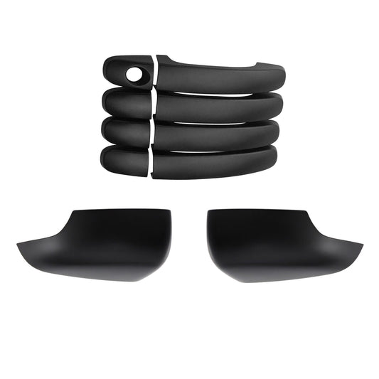 Door Handle Cover&Side Mirror Cover Suitable For Ford Ranger PX PX2 PX3 Raptor-1