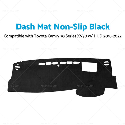 Dash Mat Suitbale For Toyota Camry 70 Series XV70 w HUD 18-22 Dashboard Cover-1