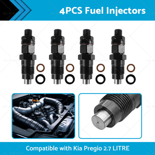4PCS Diesel Fuel Injectors Suitable For Kia Pregio 2. 7L 105078-0140-1