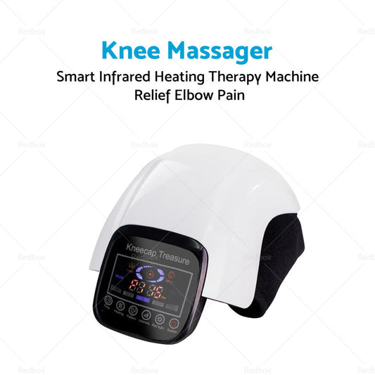 Electric Knee Massager Smart Infrared Heating Therapy Machine Relief Elbow Pain-1