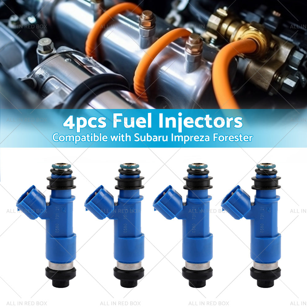 4PCS 565cc Fuel Injector Suitable For Subaru Impreza Forester Legacy 16611-AA720-2