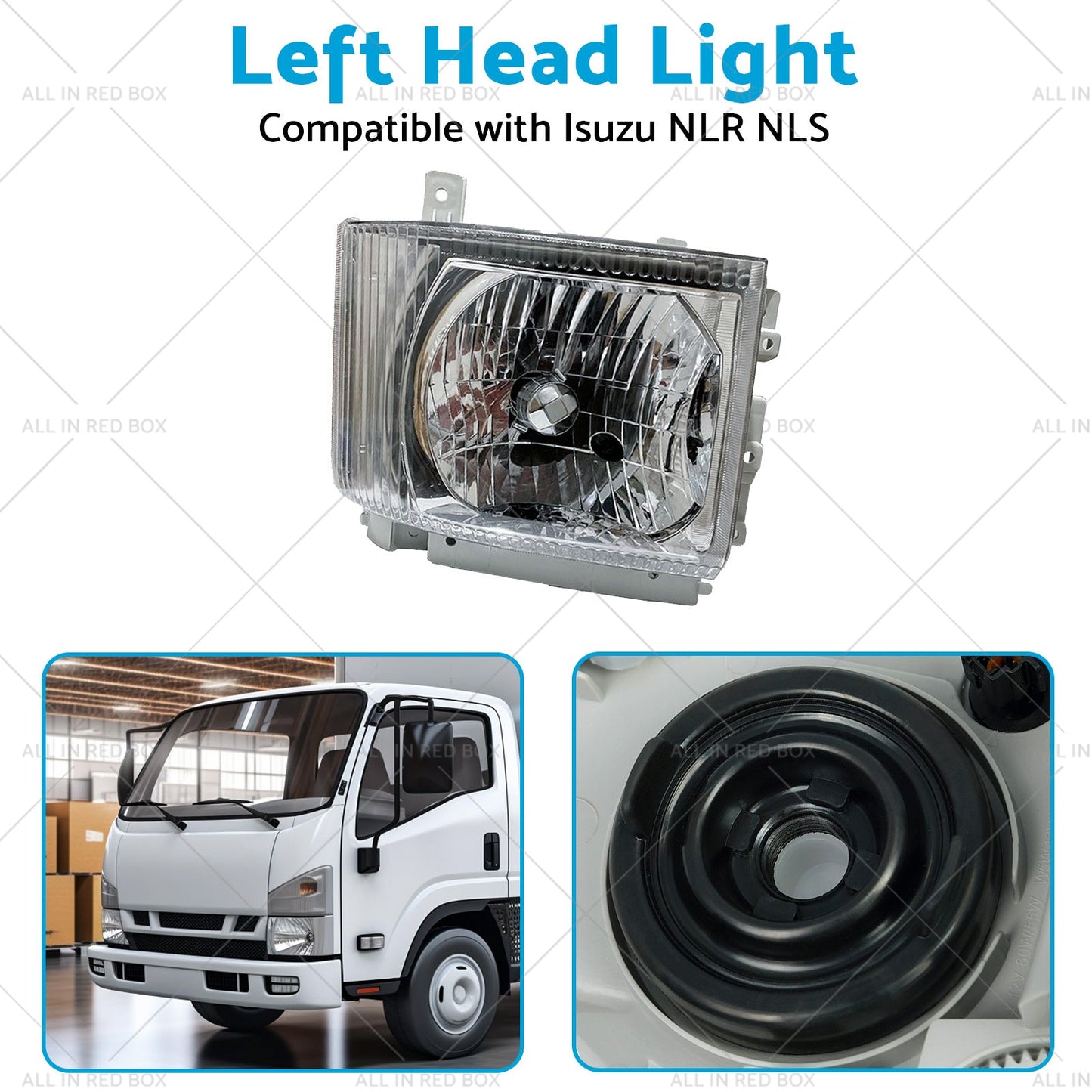 LH Head Light Lamp Suitable for Isuzu NLR NLS NNR NPR NPS Truck 08-On-3
