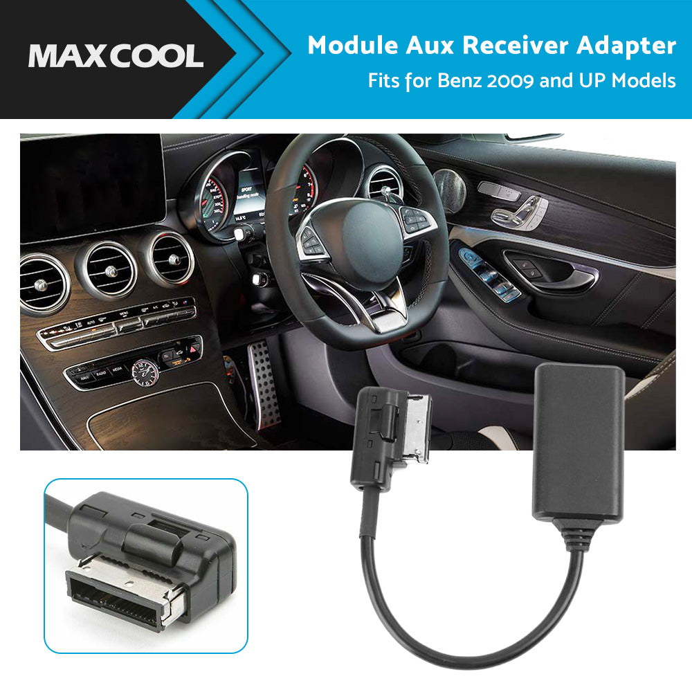 AMI MMI Car Bluetooth-compatible Aux Receiver Cable Adapter For Mercedes Benz-4
