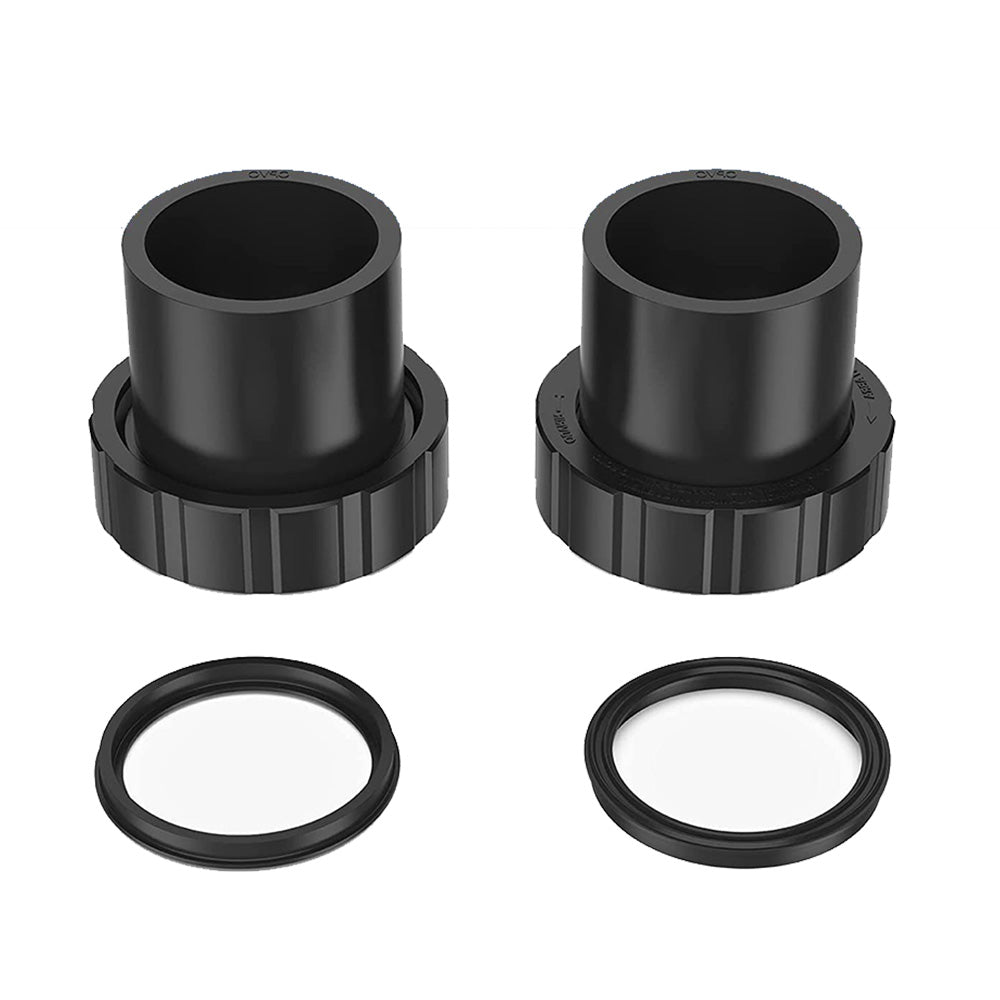 2PCS Union Connector Kit Suitable for Hayward Tristar Adabuing SPX3200UNKIT-2
