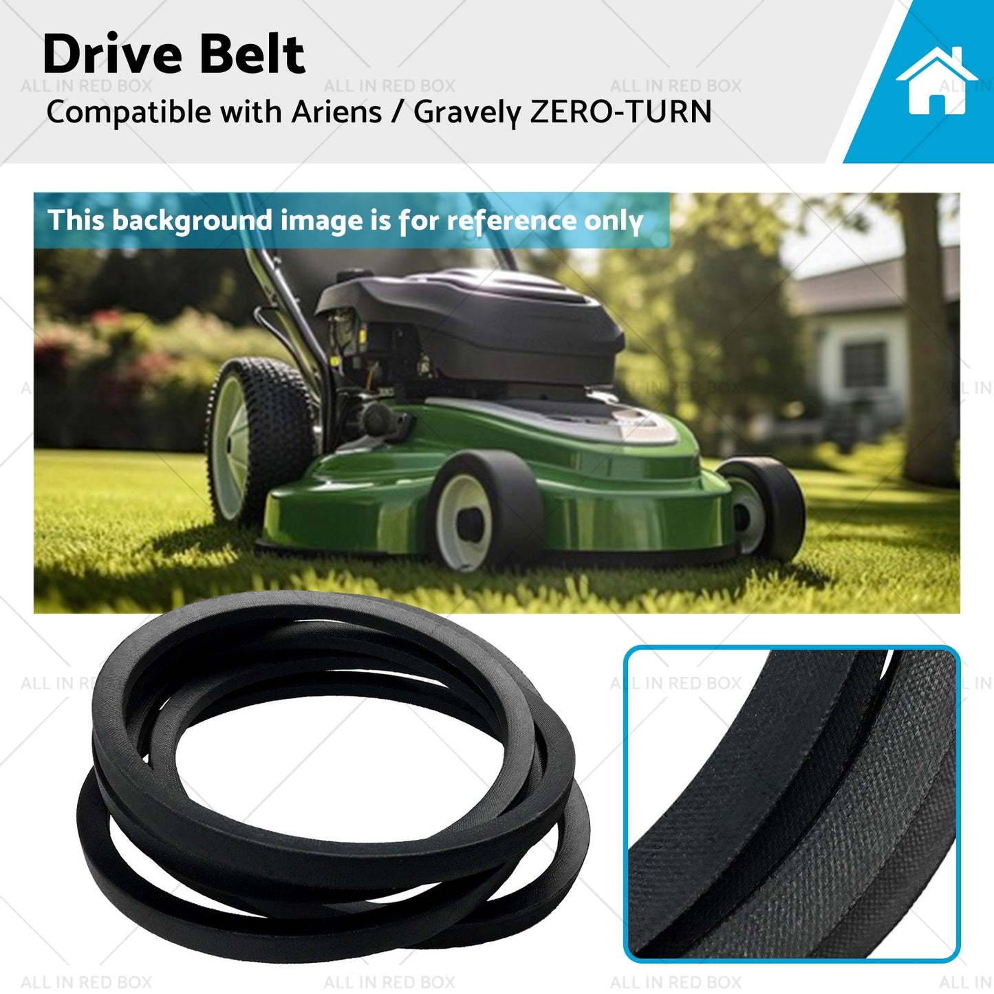 Drive Belt Suitable for Ariens Gravely 915175 915177 915221 915223 915172-0