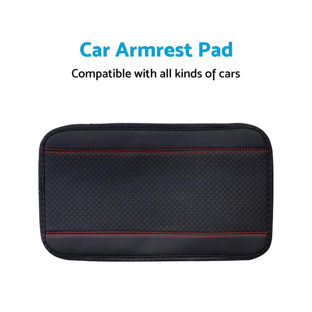 Car Armrest Cushion Cover Center Console Box Pad Protector Accessories Universal-4