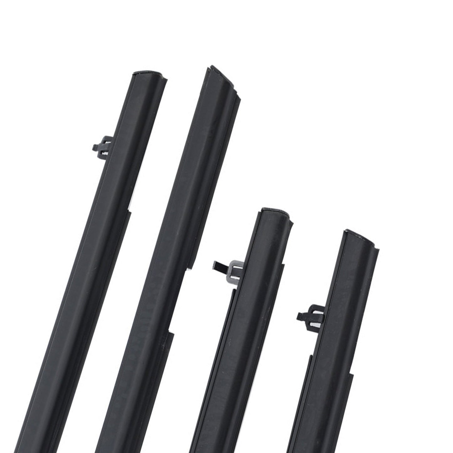 4x Window Door Belt Weather Strips Suitable For Honda Civic 2006-2011-4