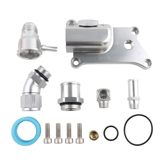 Straight Elbow Filler Neck Hose Upper Coolant Housing Kit Suitablefor K20Z3 K24-1