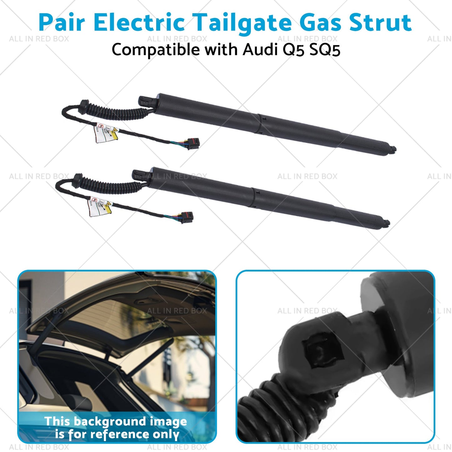 Pair Left or Right Suitable For Audi Q5 SQ5 80A827851A Electric Tailgate Gas Strut-3