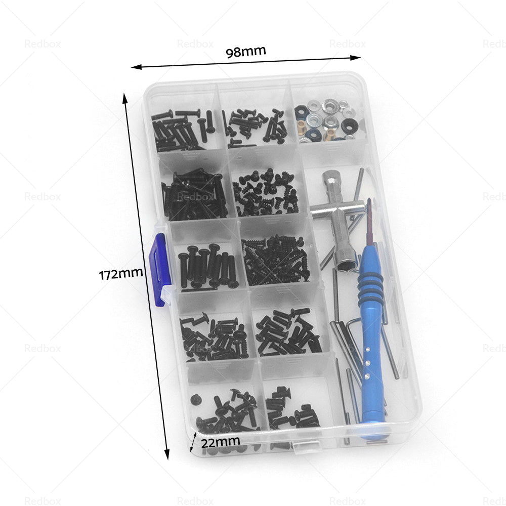 RC Car Repair Tool Wrench Screws Nuts Set Suitable For Wltoys RC Car 1 14 144001-3