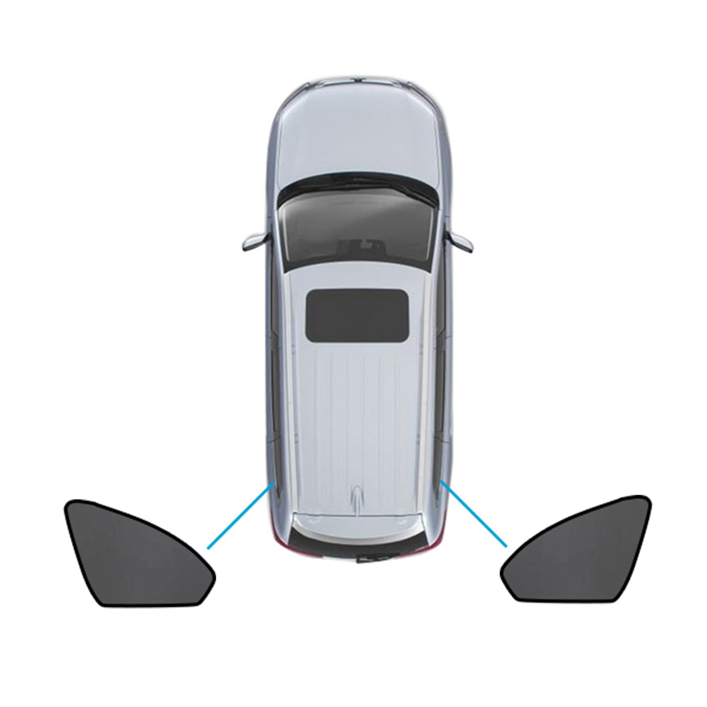 Car Magnetic Mesh Sun Blind Shade Suitable for Suitable for Holden Captiva 06-17-2