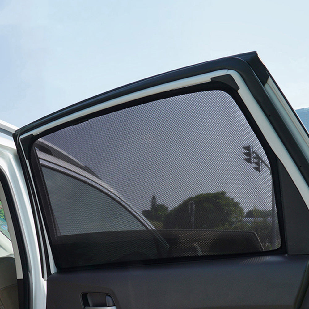 Rear Window Magnetic Sun Shade Mesh Suitable For Ford Ranger 2011-2022-3