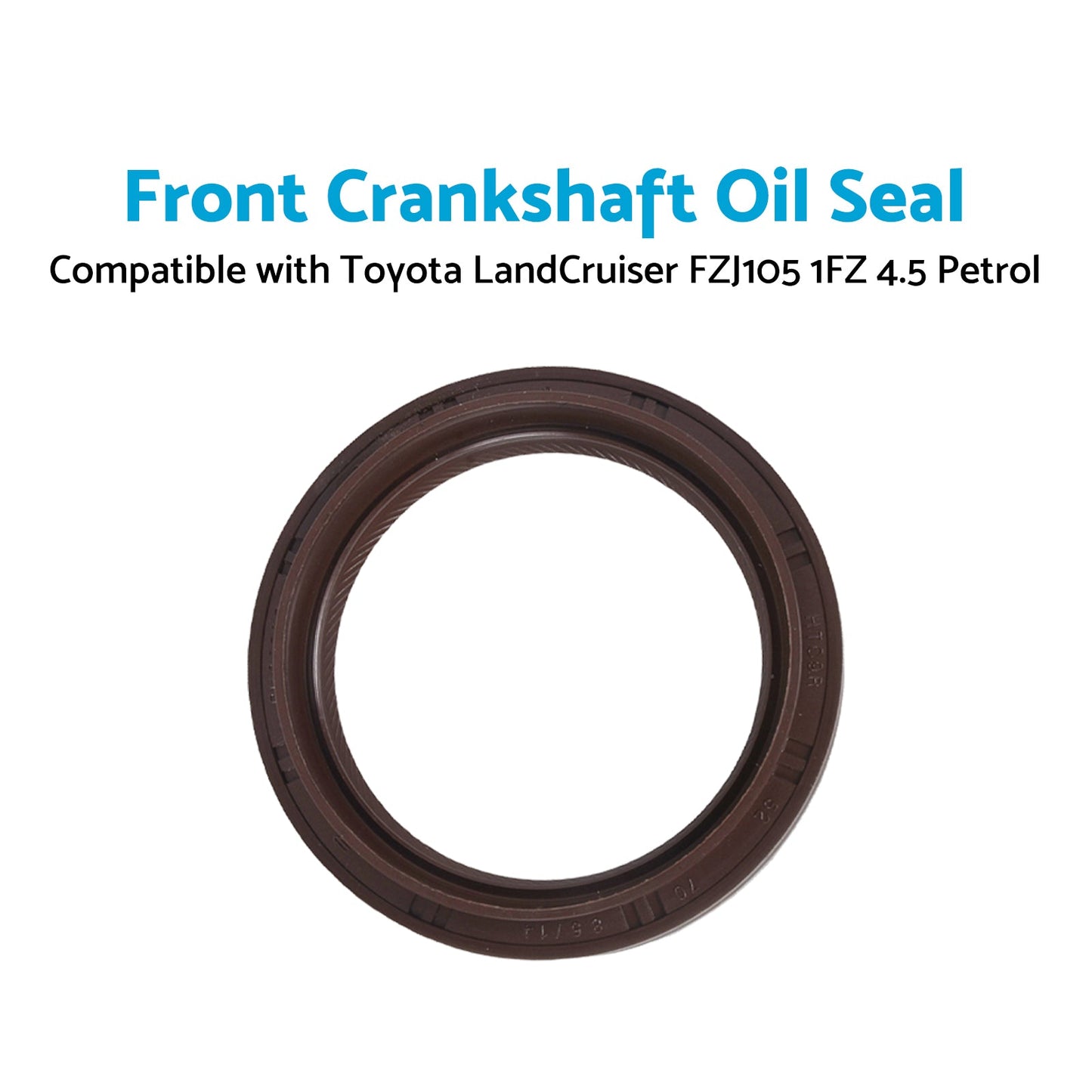 Front Crankshaft Oil Seal Timing Cover Suitable for LandCruiser FZJ105 1FZ 4.5-4