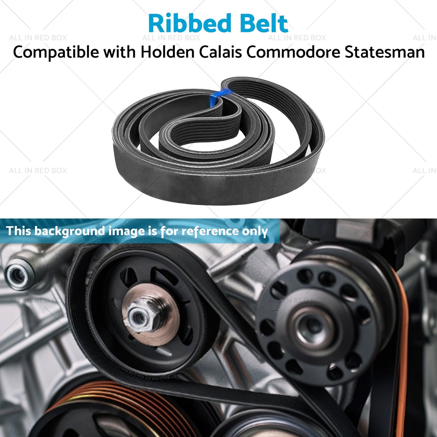 Ribbed Belt 6PK2720 Suitable for Holden Calais Commodore Statesman V6-4
