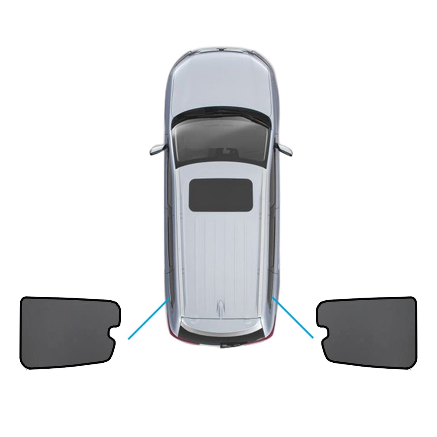 Car Window Sun Protection Blinds Suitable For Mitsubishi Pajero 2006-2022-0