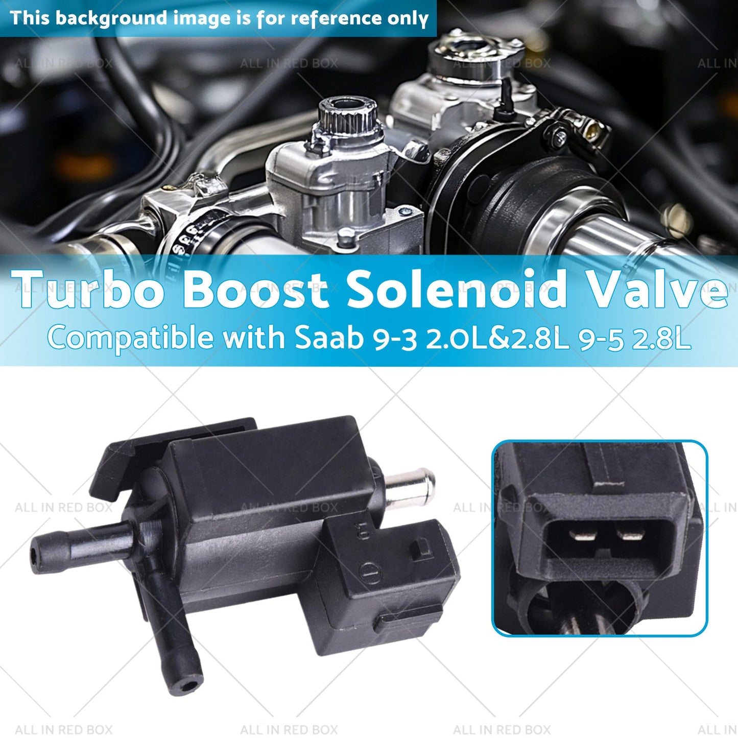 Turbo Boost Solenoid Valve Suitable for Saab 9-3 2. 0L and 2. 8L 9-5 2. 8L 728311040-2
