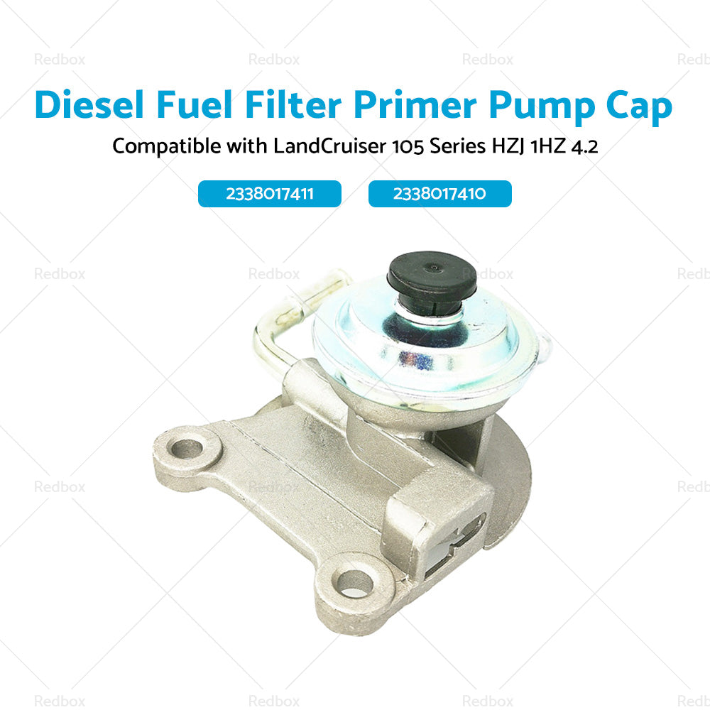 Diesel Fuel Filter Primer Pump Cap Suitable For LandCruiser 105 Series HZJ 1HZ-1
