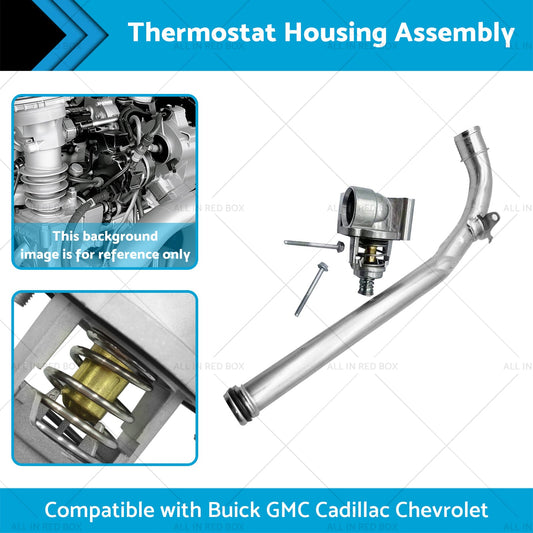 Thermostat Housing Assembly Suitable for Buick GMC Cadillac Chevrolet 12673659-1