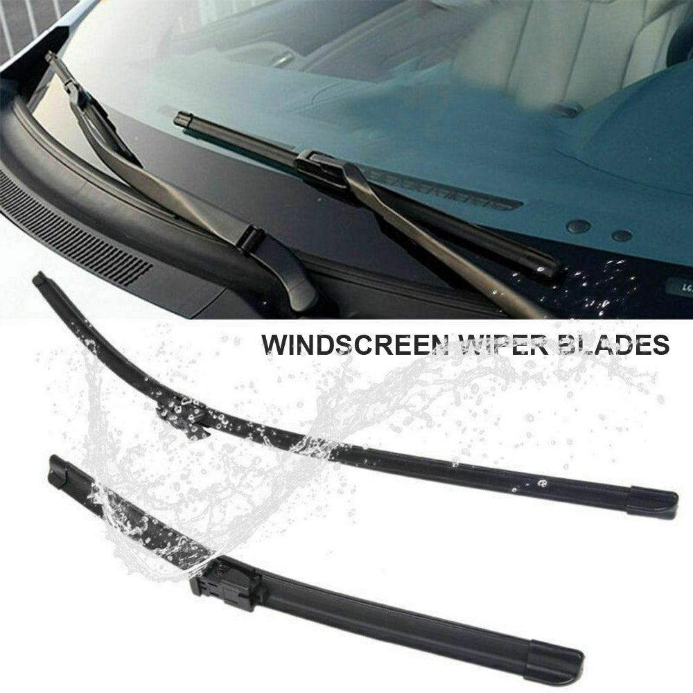 For Ford Fiesta 08-On Aero Flat Windscreen Wiper Blades 26 inch 15 inch 1 Pair-3