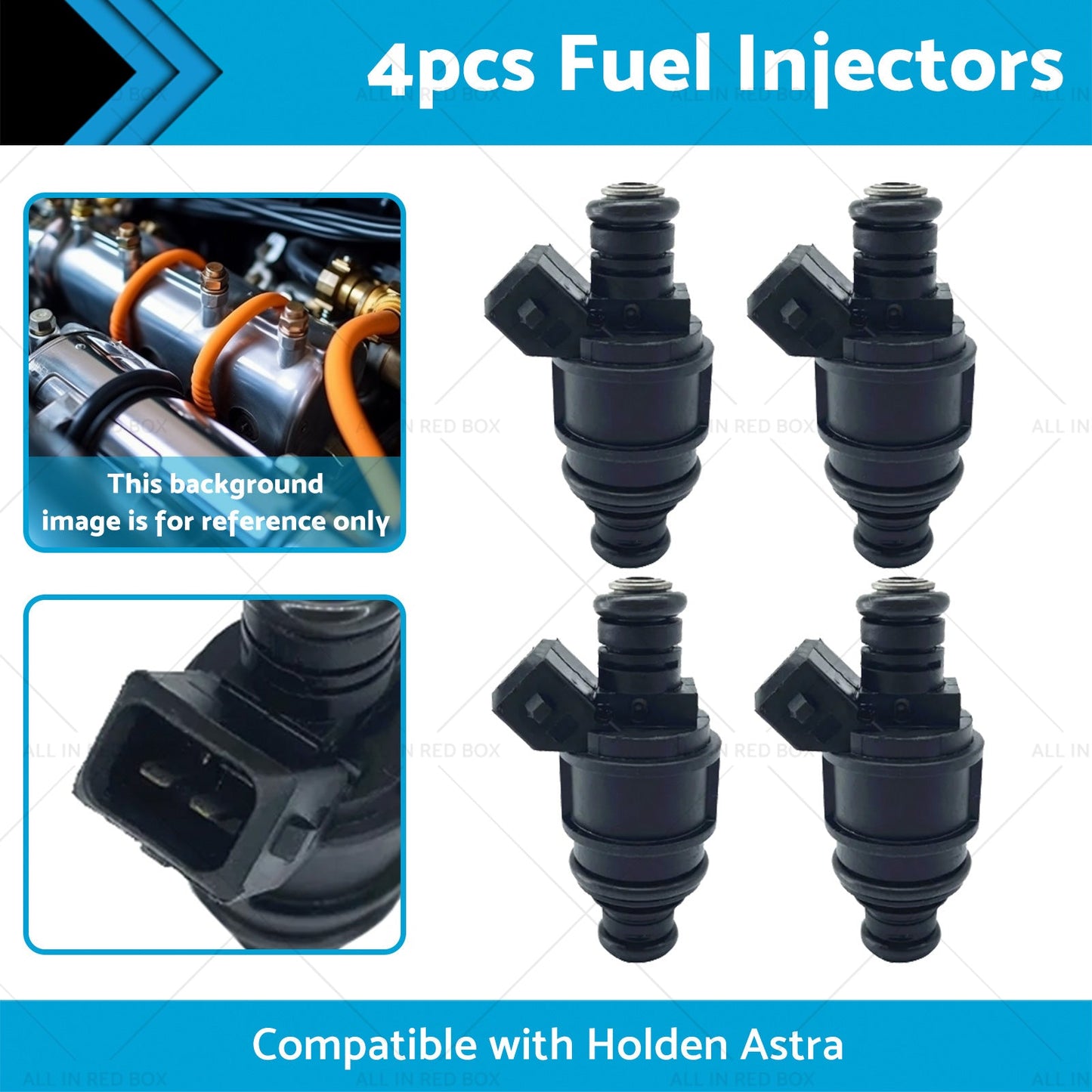 4X Fuel Injectors Suitable For Holden Astra AH TS X18XE Z18XE AH 1. 8L 1998-2007-1