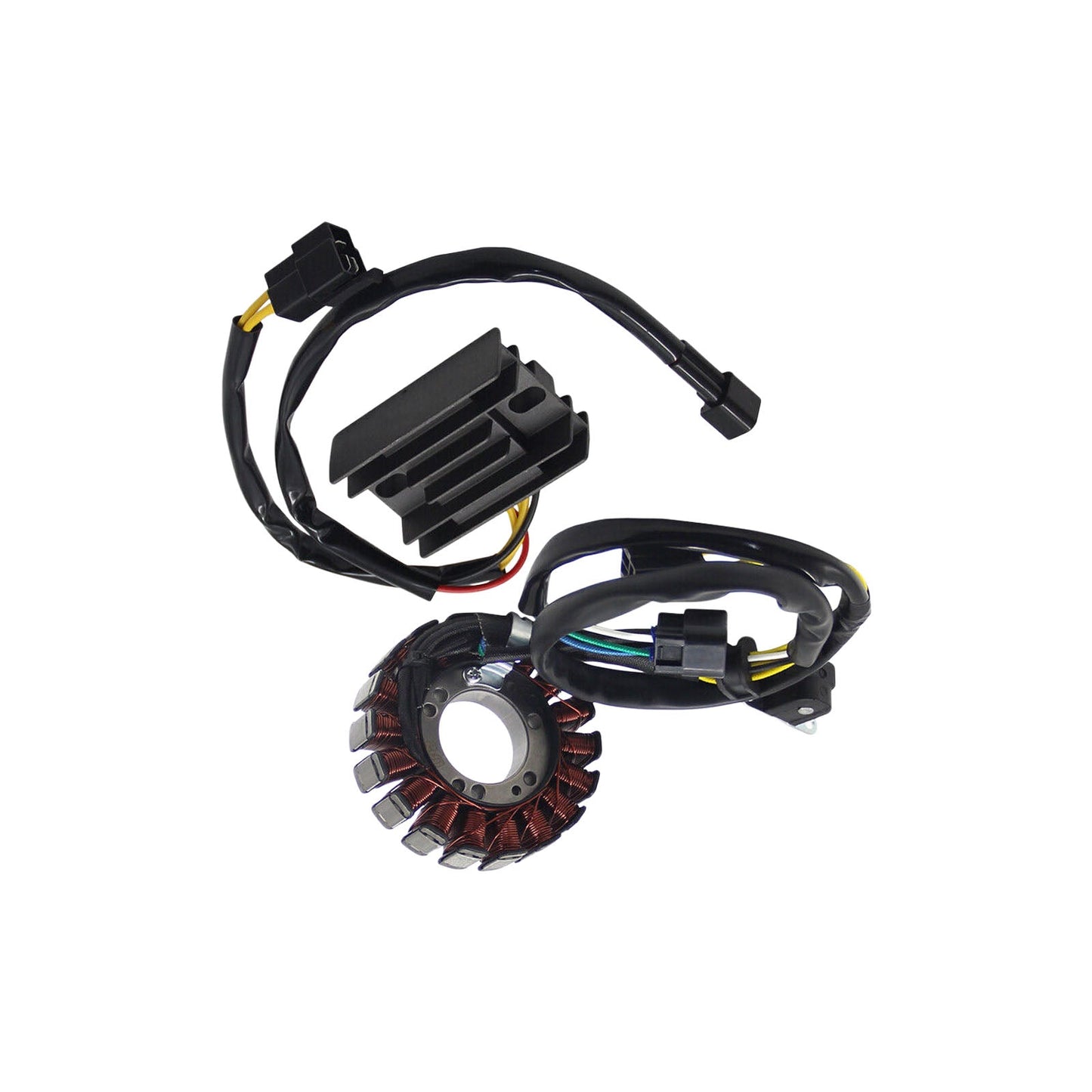 Stator + Regulator Rectifier + Gasket Suitable for Suzuki DRZ400 Kawasaki KLX400-0