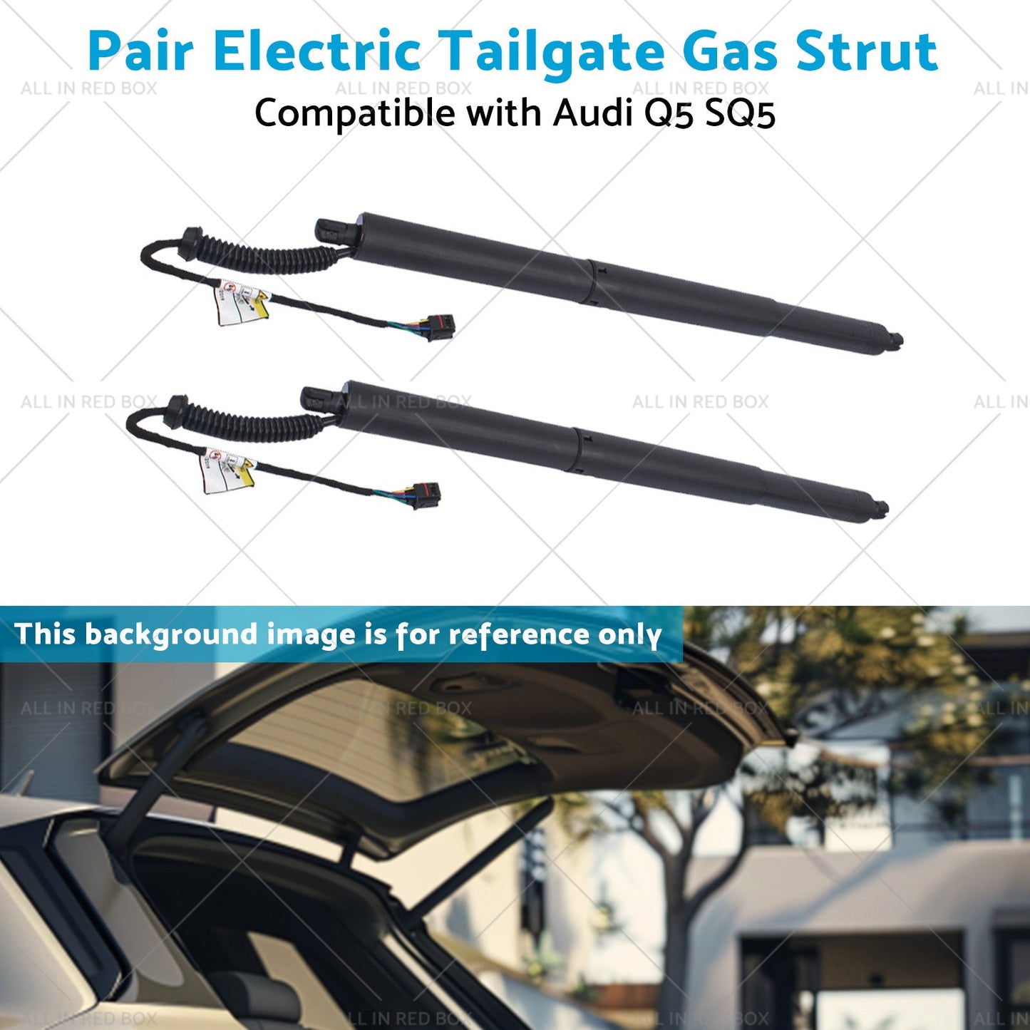 Pair Left or Right Suitable For Audi Q5 SQ5 80A827851A Electric Tailgate Gas Strut-4