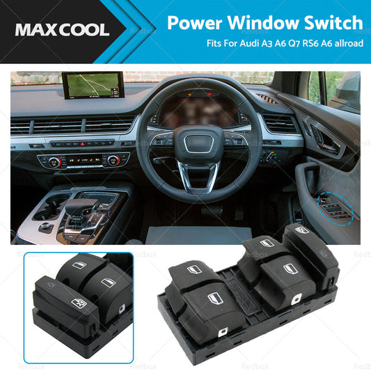 Master Electric Power Window Switch Control Fit For AUDI A3 A6 Q7 RS6 A6 allroad-1