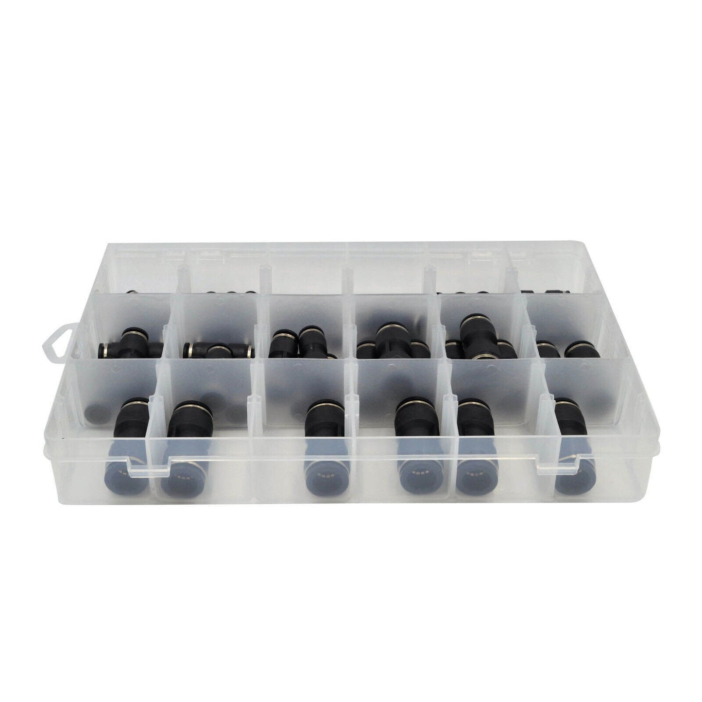 50x Imperial Pneumatic Push in Air Line Hose Quick Connect Kit Nylon Hose-4