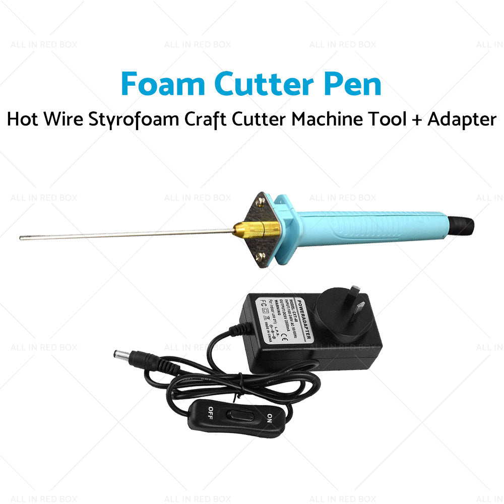 Foam Cutting Pen Hot Wire Styrofoam Craft Cutter Machine Tool Adapter AU-2