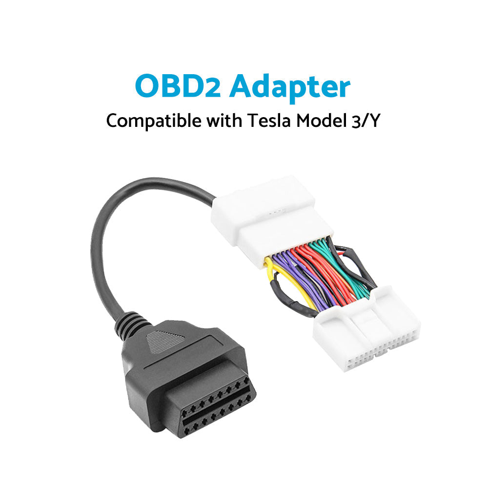OBD2 Adapter For Scan All OBD2 Protocol Suitable for Tesla Model 3 Model Y 2019--3