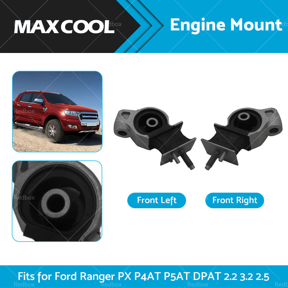 Front LH and RH Engine Mount For Ford Ranger PX P4AT P5AT P4AT DPAT Auto Manual-2