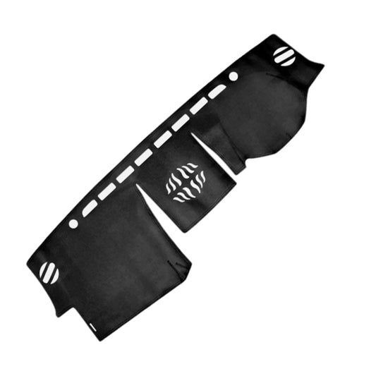 Dash Mat Microfiber Leather Black Suitable For Toyota Prado 150 Series 2009-2024-1