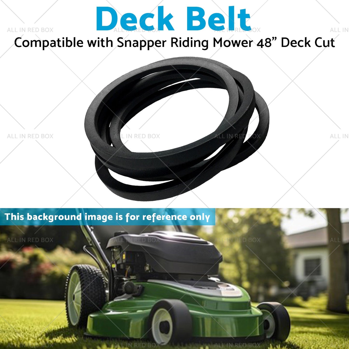 Deck Belt Suitable for Snapper 5901275 5104064 5900528 5104064YP 48 inch Deck Cut-3