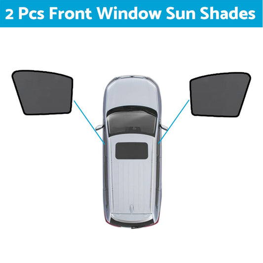 Magnetic Mesh Sun Blind Shades Suitable for Audi Q5 FY 2017-2025 On Front Rear-1