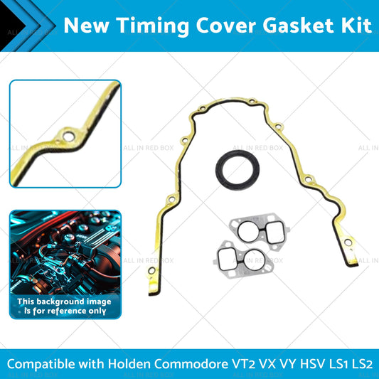New Timing Cover Gasket Kit Suitable for Holden Commodore VX VY VT2 HSV LS1 LS2-1
