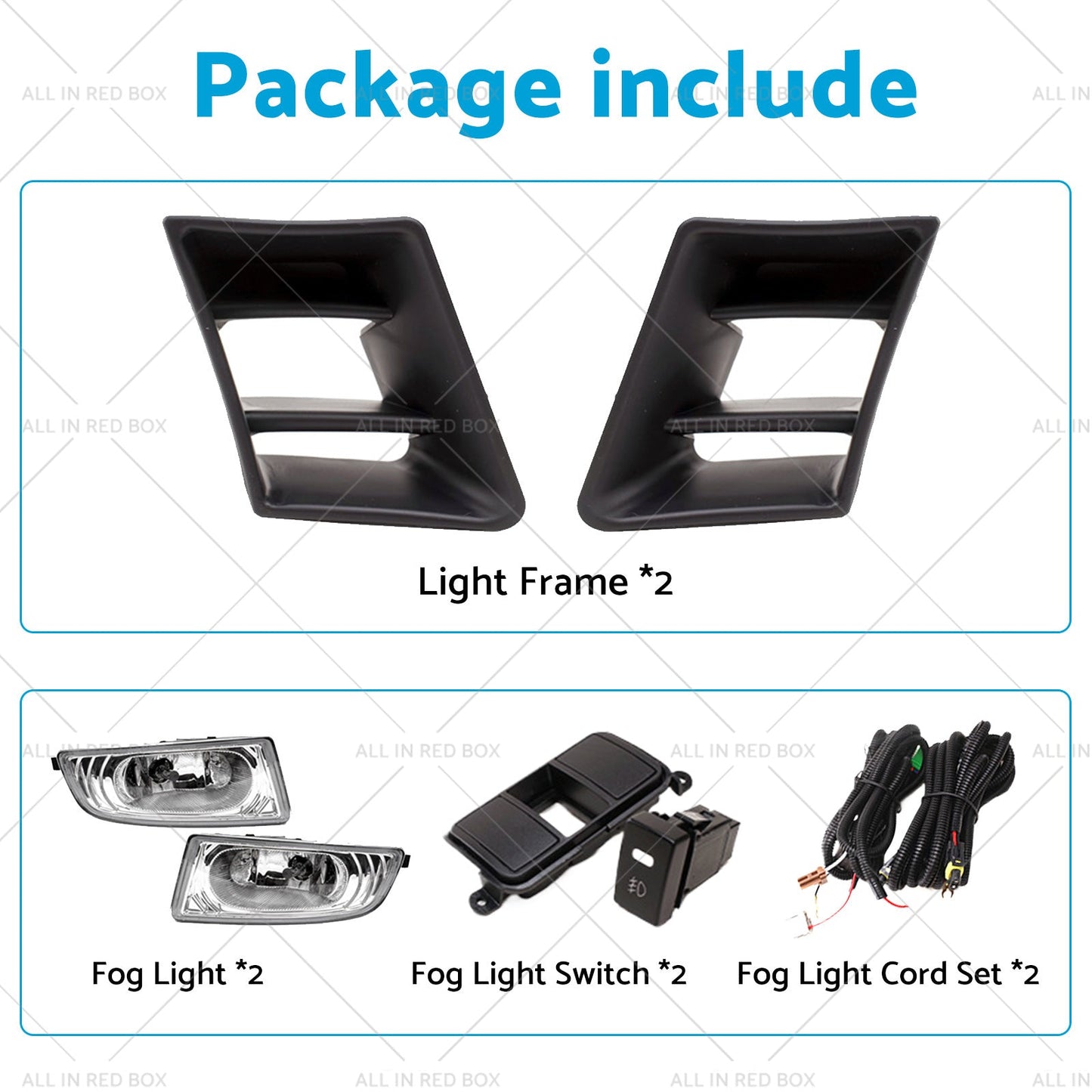 Fog Light Set Spot Driving Lamp Suitable For Honda Civic Sedan FD 2006~2008-2