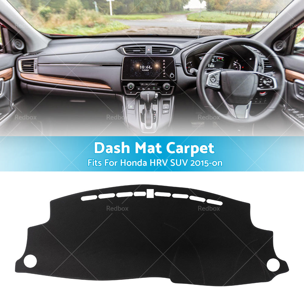 Dash Mat Carpet Fits For Honda HRV SUV 2015-on Dashboard Sun Cover Non-slip-1