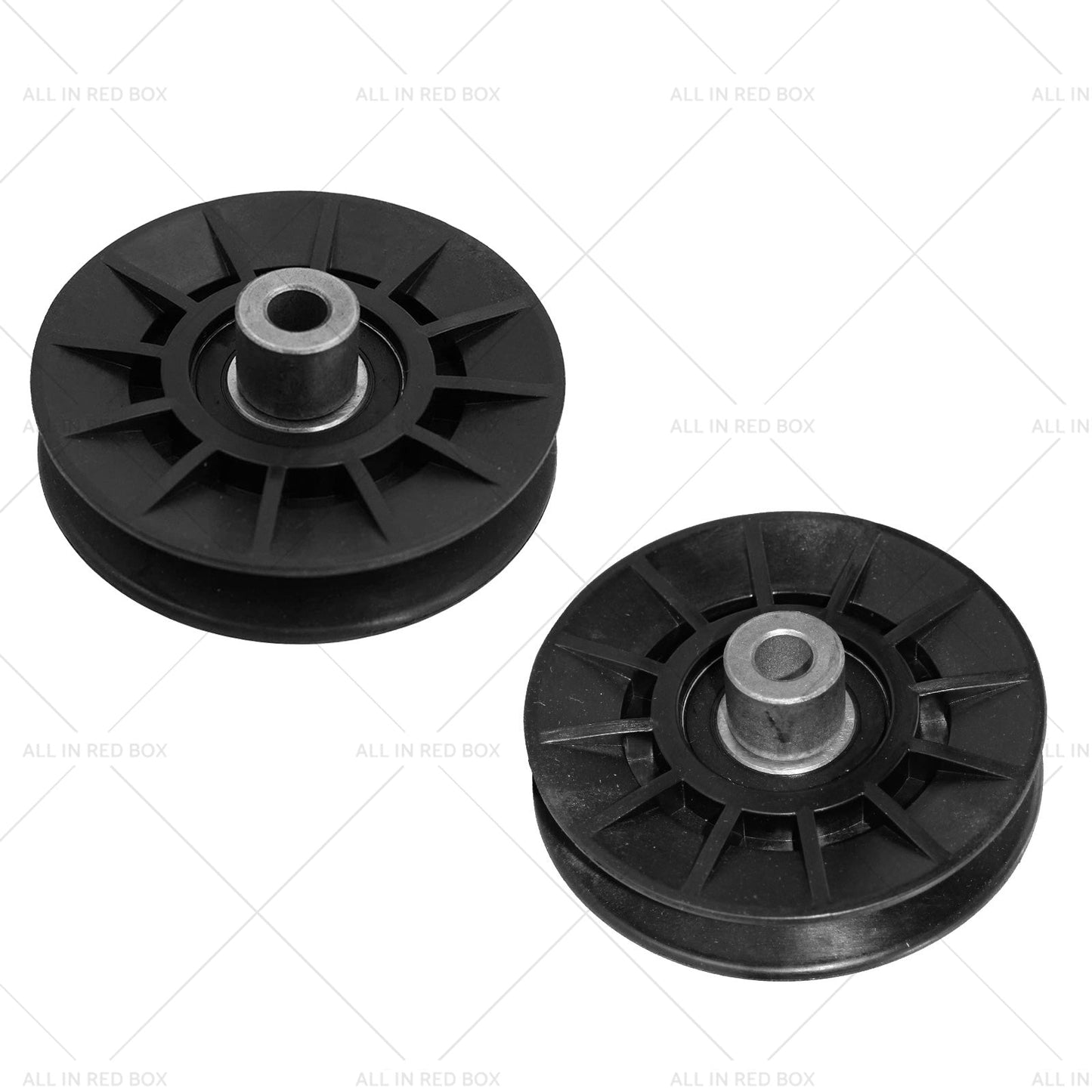 Belt and V Idler Pulley and Flat Idler Pulley Suitable For Husqvarna LS XLS GTH LGT-4