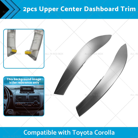 55436-02330 2pcs Upper Center Dashboard Trim Suitable for 09-13 Toyota Corolla-1
