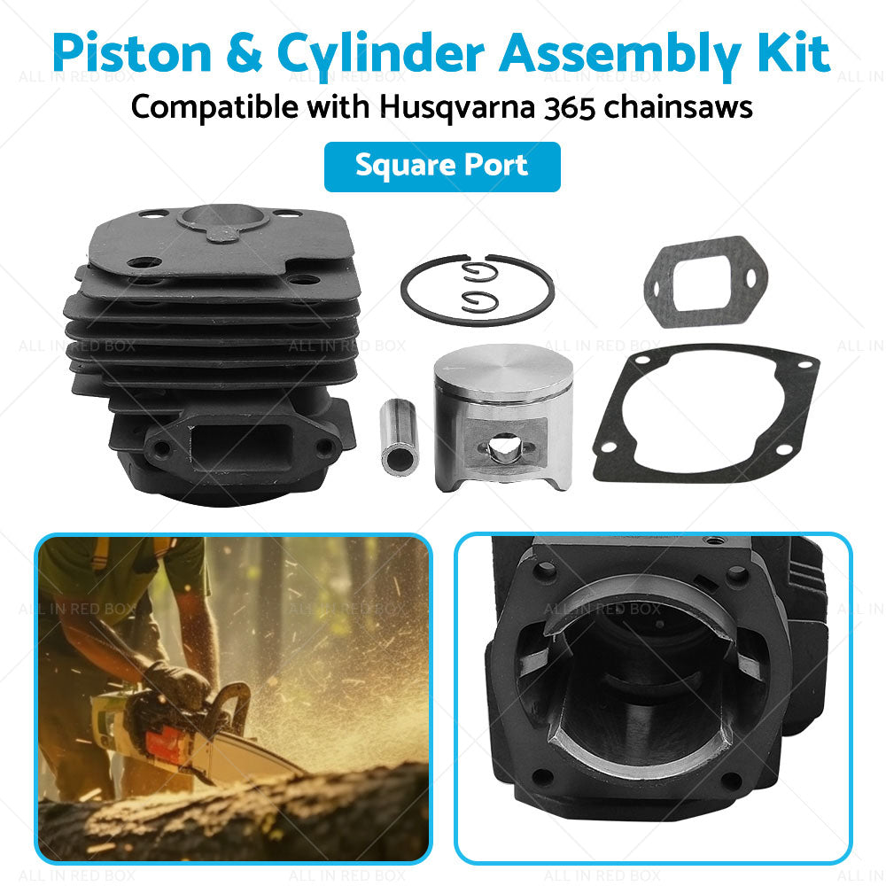 Piston and Cylinder Assembly Kit Suitable for Husqvarna 365 Chainsaw 48mm-3