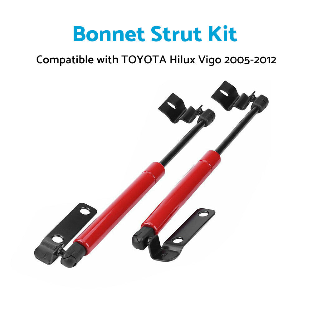 Bonnet Gas Strut Lift Support Suitable For Toyota Hilux 2.7L 3.0L 4.0L Ute 2005–2015-3