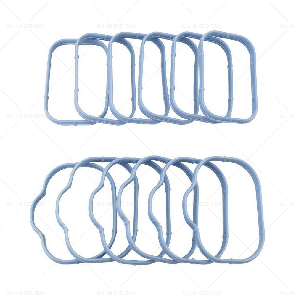 12x Intake Manifold Gaskets Seals Suitable For Chrysler 300 Jeep Dodge 3. 6L-3