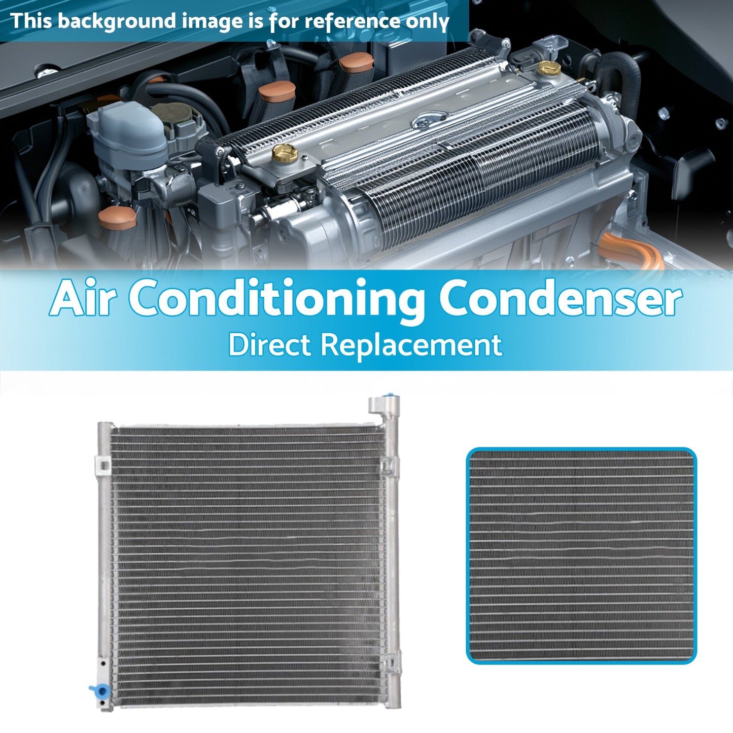 Air Conditioning Condenser Suitable for Honda Civic 1996-2000 80110-S01-A01-2